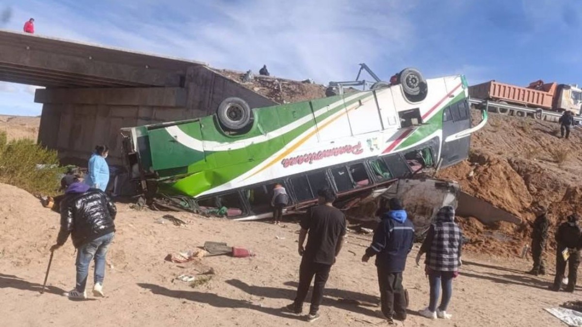 Tragedia en Bolivia: 14 mujeres, 3 hombres y 2 niños murieron en accidente vehícular