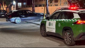 Dos menores detenidos tras persecución: Vehículo en el que se trasladaba era igual al robado pero la patente era distinta