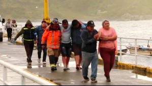 'Hay mucha gente muerta y se están ahogando': El dramático llamado de una de las víctimas del naufragio en Bahía Mansa
