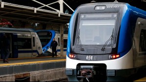 Tren Rancagua-Estación Central suspende servicios tras 'vandalización en la vía'