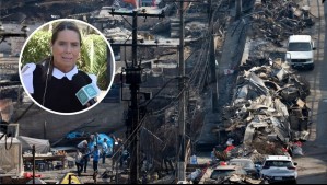 Alcaldesa de Quilpué a un año del megaincendio: 'No hay ninguna casa reconstruida completamente con presupuesto del Gobierno'