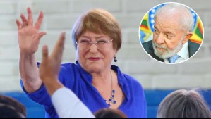 ¿Bachelet 3.0? Expresidenta revela que Lula Da Silva le sugirió postular a un tercer periodo en La Moneda