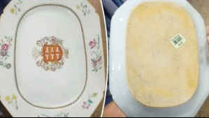 Compró un plato viejo a casi $5 mil y luego se enteró que costaba millones: 'Supe en cinco minutos que tenía algo valioso'