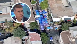 'Los vamos a sacar': Alcalde Mario Desbordes asegura que terminará con los toldos azules en el Barrio Meiggs