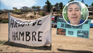 'Lo hago desinteresadamente': La historia del sureño que participa de huelga de hambre por megaincendio pese a no ser damnificado