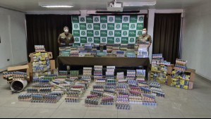Capturan banda que robó 17 mil cajetillas de cigarros en Concepción: Carabineros que estaban de vacaciones los descubrieron
