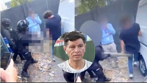 'Me encerraron en una jaula y me robaron': La versión del hombre golpeado por guardias en terminal de Santiago tras video viral