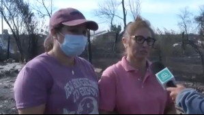 'Perdimos todo': El drámatico testimonio de hermanas afectadas por incendios forestales en Coihueco