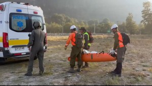 Carabineros rescata a mujeres que estaban atrapadas en el complejo volcánico Nevados de Chillán