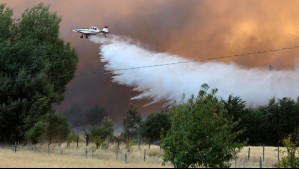 Evacúan sectores de la comuna de Traiguén por incendio forestal