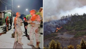 Renuevan toque de queda en comunas de La Araucanía y Conaf reporta 17 incendios forestales en combate