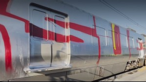Video muestra a grafiteros rayando vagones del tren en Valparaíso: Agredieron a los pasajeros