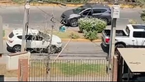 'Ya veía que le disparaban': Graban violenta encerrona a adulta mayor en Huechuraba