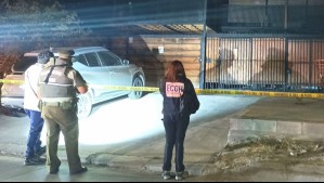 Investigan homicidio frustrado en Peñalolén: Hombre fue baleado en plena vía pública