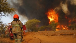 Senapred declara Alerta Roja para las comunas de La Pintana y San Bernardo por incendio forestal