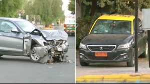 Carabinero permanece grave tras sufrir accidente mientras conducía un taxi en La Florida