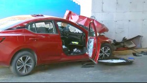 Dos heridos de gravedad deja accidente de tránsito en San Bernardo: Auto chocó en un paso bajo nivel