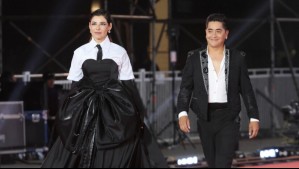 Revive el momento: Fernando Godoy y Dayana Amigo desfilaron juntos en la alfombra roja de la Gala del Festival