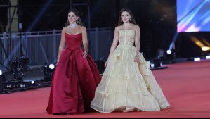 Romi y Coni Piccoli lucieron elegantes vestidos en la Gala de Viña: Revive su paso por la alfombra roja