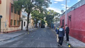 Balacera en el centro de Santiago deja dos hombres heridos tras recibir cerca de 21 disparos