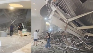 Caída de techo en centro comercial de Perú deja al menos tres muertos y más de 60 heridos