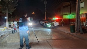 Hombre muere baleado en la vía pública en El Bosque tras recibir diversos disparos