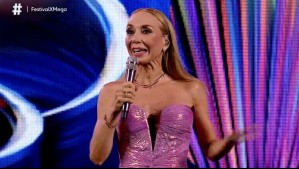 El hermoso vestido rosado que eligió Karen Doggenweiler para la inauguración del Festival de Viña 2025