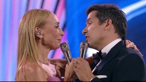 ¡Hasta Marcela Vacarezza lo pidió! Así fue el beso de Karen Doggenweiler y Rafael Araneda en el Festival de Viña