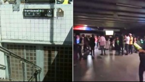 Masivo corte de luz: Videos muestran evacuaciones en el Metro