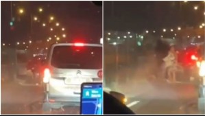 Video muestra encerrona en pleno toque de queda: 8 sujetos armados abordaron a madre e hija camino al aeropuerto