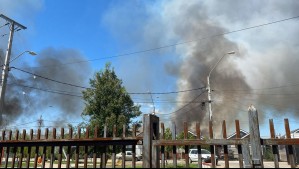 Evacuación en sector de Mulchén: Se activó mensajería de emergencia SAE por incendio forestal