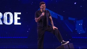 'Tocó piernas': Revisa el oscuro chiste de Edo Caroe sobre 'La Sociedad de la Nieve' en el Festival de Viña