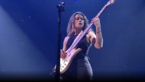 Quién es Nicole Row, la bajista de Incubus que sorprendió en el Festival de Viña