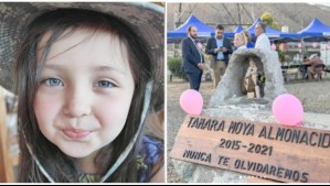 'En honor a su memoria': Conmemoran a Tamara Moya en rotonda que lleva su nombre en Huechuraba