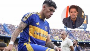 Reconocido relator argentino critica a Carlos Palacios por su nivel en Boca Juniors: 'Hay halagos exagerados'