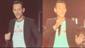 '¡Que tenga los cojones!': La furiosa reacción de Marc Anthony luego de que le lanzaran una botella durante su concierto