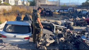 Fue descubierto gracias a Facebook: Tres detenidos en taller clandestino donde se desarmaban autos robados