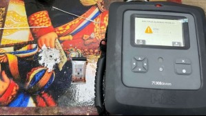 Llegó de Bélgica: Insólito hallazgo de 28 kilos de éxtasis en cuadro de Bernardo O'Higgins