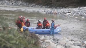 Encuentran sin vida a kayakista desaparecido tras caer a río El Yeso en San José de Maipo