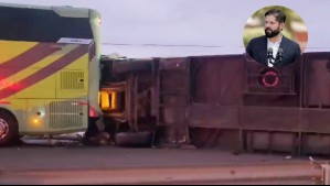 'Terrible tragedia': Presidente Boric lamenta fatal accidente de buses en la Ruta 5 Norte