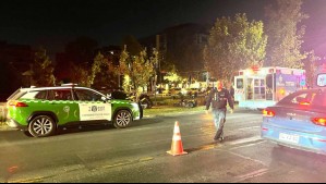 Persecución policial termina con atropello de cuatro inspectores municipales en Vitacura