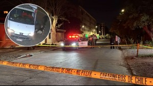 Asaltantes golpean y disparan a adulto mayor durante encerrona en Quinta Normal