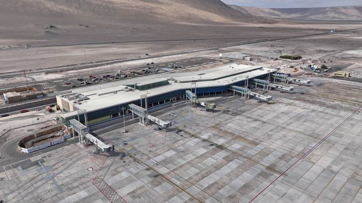 Entregan obras del segundo aeropuerto más grande Chile: ¿Dónde está ubicado?