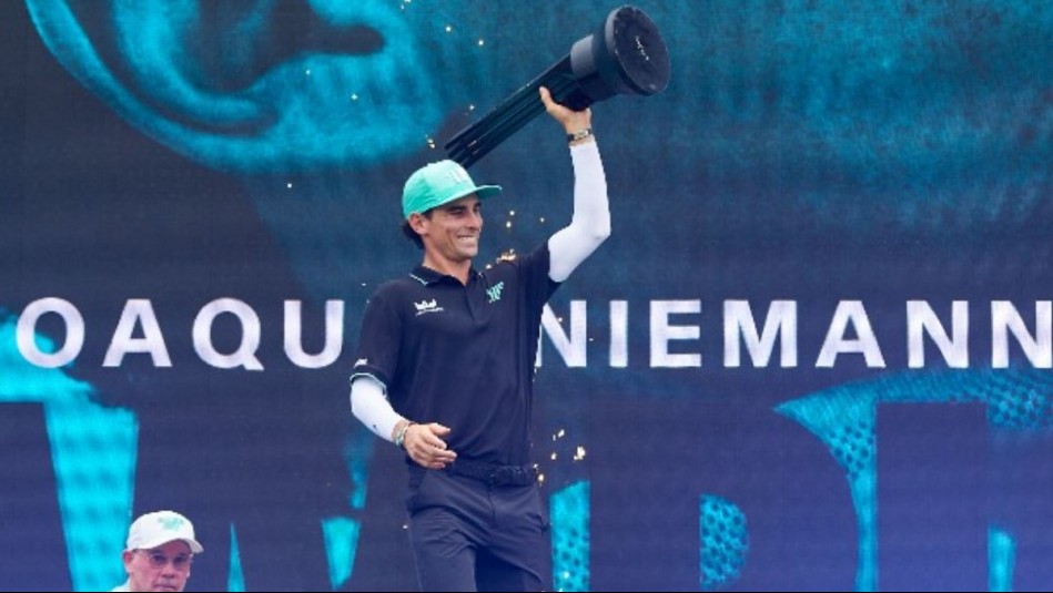 Ganó cuatro millones de dólares: Joaquín Niemann se consagra campeón en el LIV Golf de Singapur