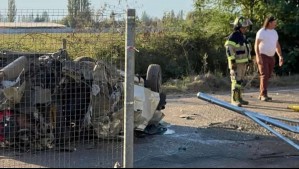 Grave accidente de tránsito se registró en la Ruta 5 Sur: Hay 5 personas fallecidas