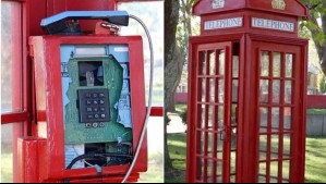Vandalizan emblemática caseta telefónica de estilo inglés en plaza de Penco: Acusan a grupos de microtraficantes