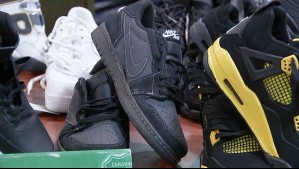 Incautaron cerca de 2.000 calzados: Dos sujetos fueron detenidos por vender zapatillas falsificadas en el Persa Biobío