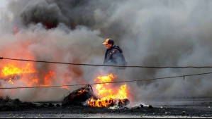 Pescadores cortan Ruta 5 sur en protesta contra la 'Ley de Fraccionamiento'