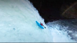 Impresionante: Campeón mundial de kayak saltó por una cascada de 28 metros