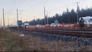 Peatón muere tras ser atropellado por Biotren en San Pedro de la Paz